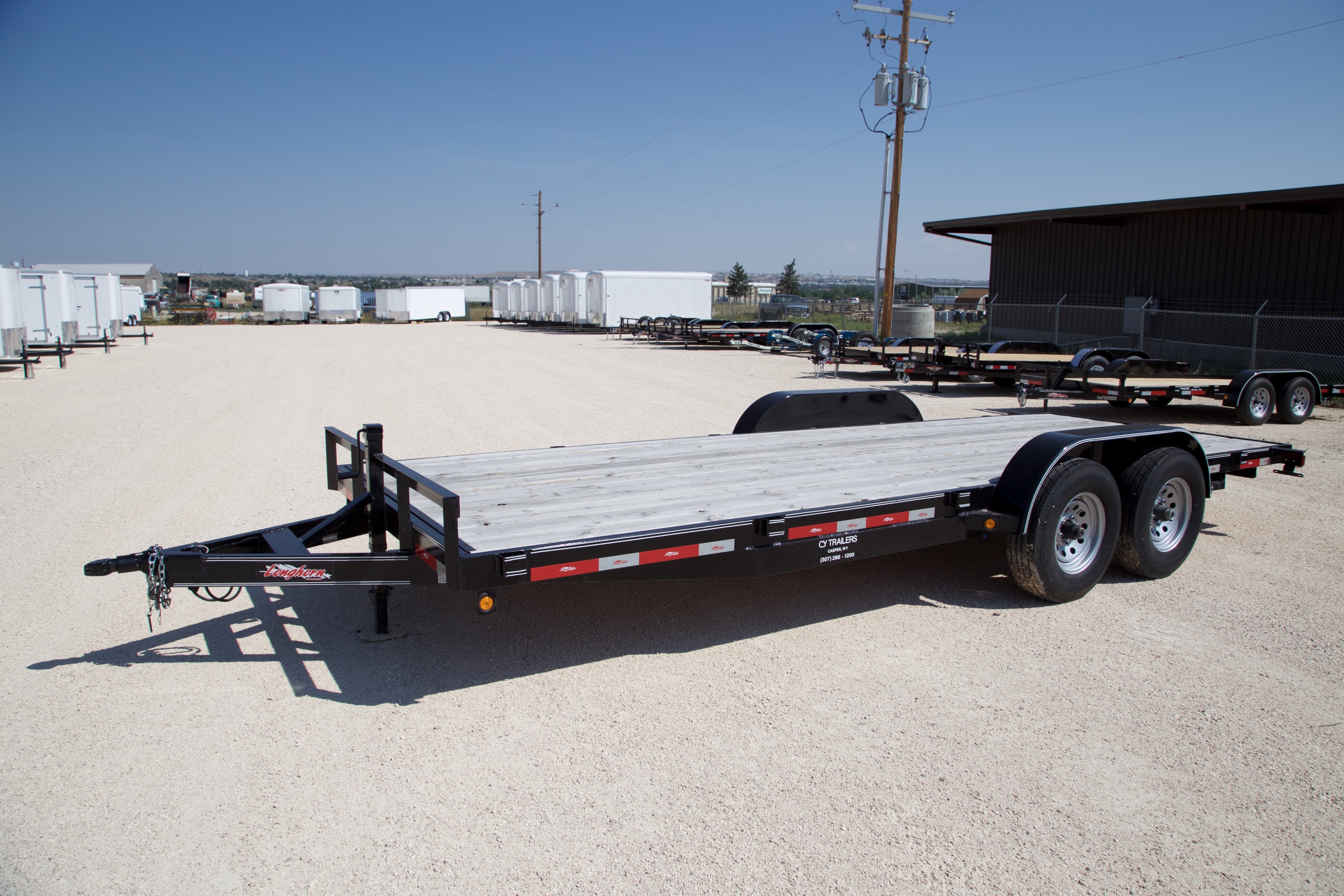 Longhorn 20' Car hauler - Wyoming Trailers