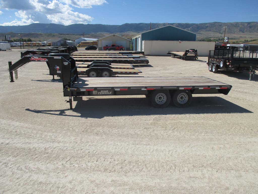 Gooseneck Flatbed Trailers – Wyoming Trailers